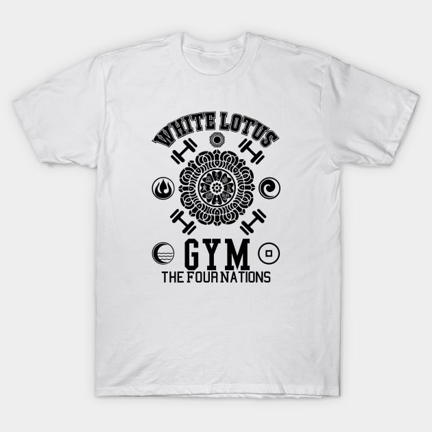 Order of the White Lotus Gym T-Shirt by Silentrebel